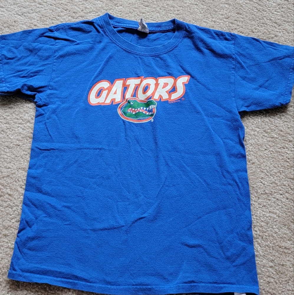Boys Florida Gators Blue T-Shirt Youth Size S